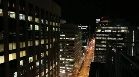 Ottawa nigh t3 Stockbeeldmateriaal 17093526