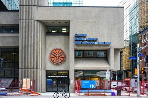 The Ottawa Public Library Stock Photos
