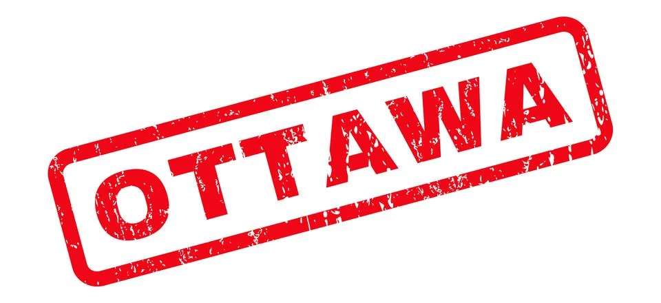 Ottawa Rubber Stamp Stock Illustration