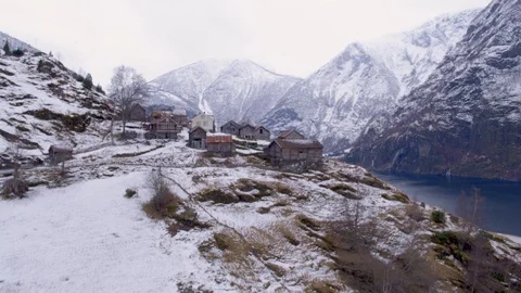 Otternes bygdetun Stock Footage 88813840
