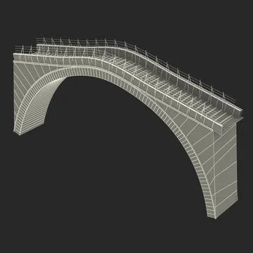 Ottoman Bridge Stari Most ~ 3D Model #90943146 | Pond5