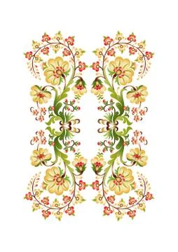 Ottoman design basic Stock Illustration