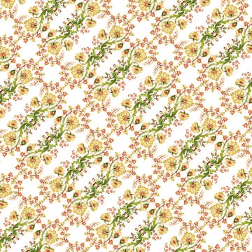 Ottoman design seamless pattern Stock Illustration