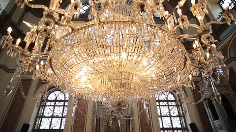 Ottoman Dolmabahce Mosque Bosphorus Stockbeeldmateriaal 85568935