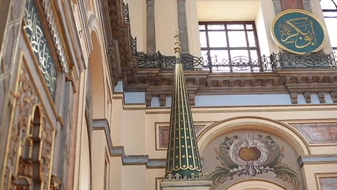 Ottoman Dolmabahce Mosque Bosphorus Stockbeeldmateriaal 85570090