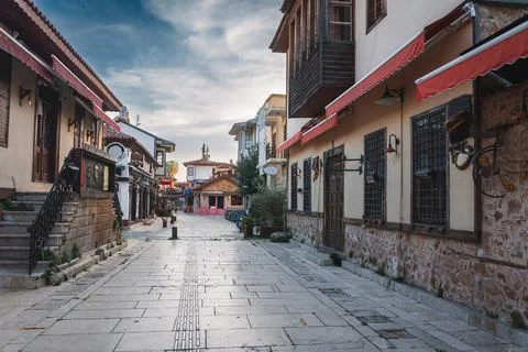 Ottoman houses Stock Photos