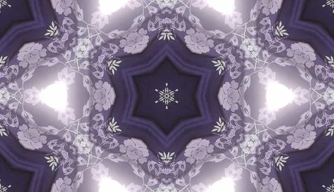 Ottoman Inspired Graphic Pattern Stock Illustration