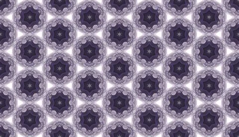 Ottoman Inspired Graphic Pattern Stock Illustration