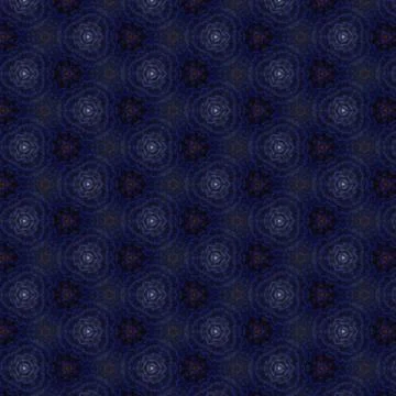 Ottoman Inspired Graphic Pattern Stock Illustration