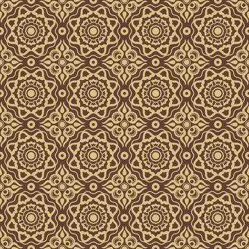 Ottoman Kaftan Pattern 06 Stock Illustration