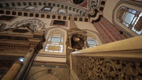 Ottoman Mosque Ayazma Bosphorus Stock Footage 85500693