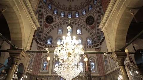 Ottoman Mosque Ayazma Bosphorus Stock Footage 85501169