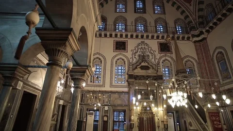 Ottoman Mosque Ayazma Bosphorus Stock Footage 85501700