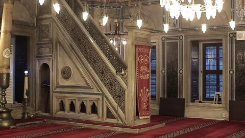 Ottoman Mosque Ayazma Bosphorus Stock Footage 85502105
