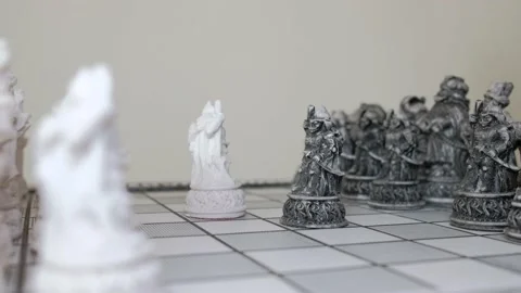 Ottoman oriental chess set. Vidéo 131340567