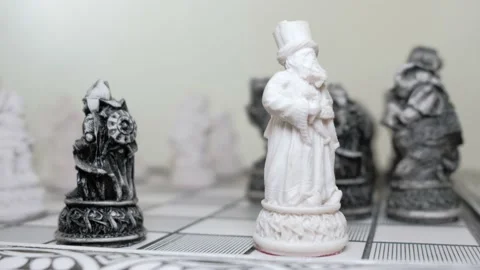 Ottoman oriental chess set. Vidéo 131340703