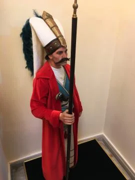 Ottoman soldier Stock Photos