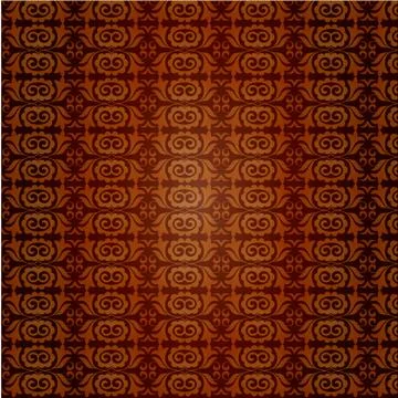 Ottoman style seamless pattern Stock Illustration