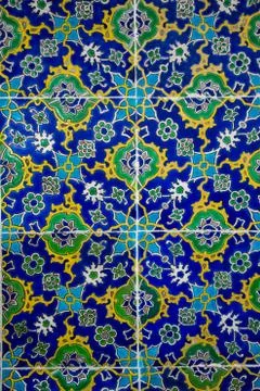 Ottoman time Tiles with patterns Stock Photos