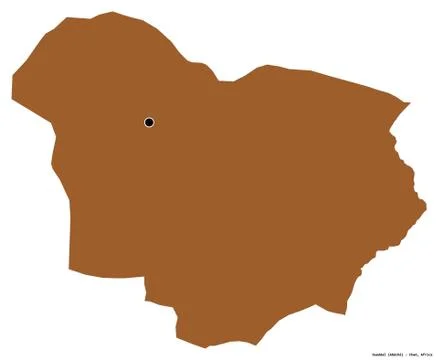 Ouaddai, region of Chad, on white. Pattern イラスト素材