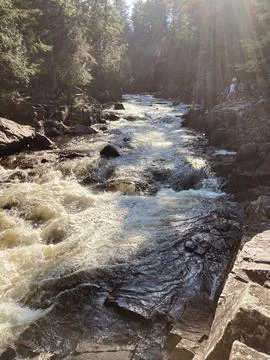 Ouareau River Stock Photos