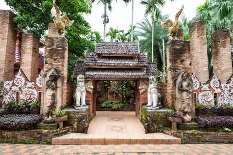 Oub Kham Museum Stock Photos