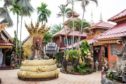 Oub Kham Museum Stock Photos