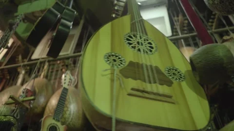 Oud music instrument 動画素材 246980317