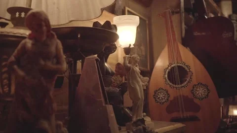 Oud music instrument Stock Footage 246980325
