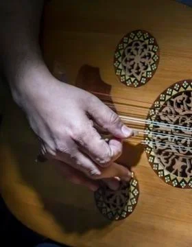 Oud player Stock Photos