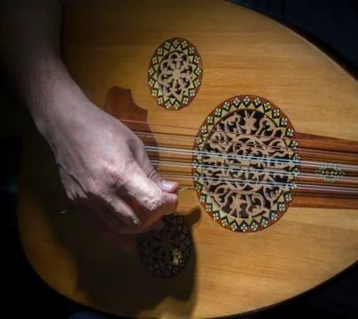 Oud player Stock Photos