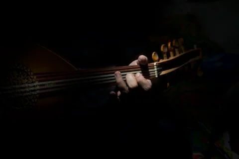 Oud player Stock Photos