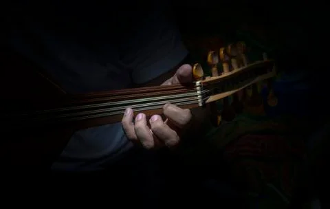 Oud player Stock Photos