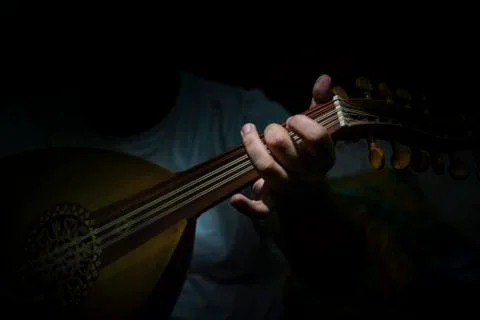 Oud player Stock Photos