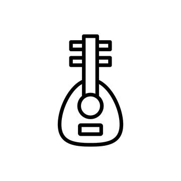 Oud Ramadan icon. Simple line vector elements of islam icons for ui and ux Stock Illustration