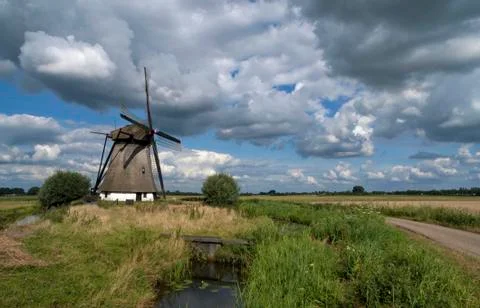 Oude Doornse mill Stock Photos
