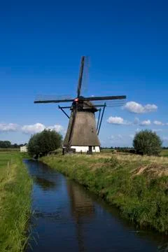 Oude Doornse windmill Stock Photos