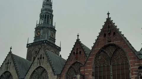 Oude Kerk 2 Stock Footage 321778742