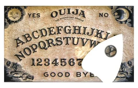 Ouija board Stock Illustration