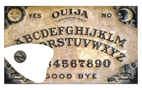 Ouija board Stock Illustration