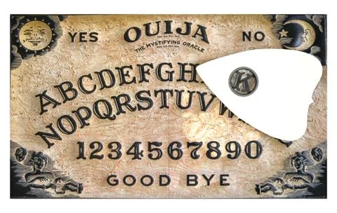 Ouija board Stock Illustration