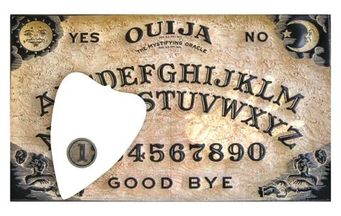 Ouija board Stock Illustration