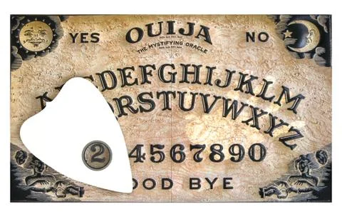 Ouija board Stock Illustration