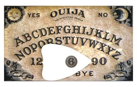 Ouija board Stock Illustration