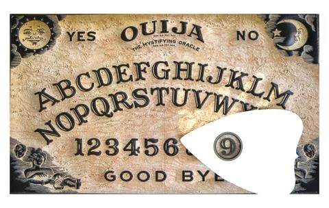 Ouija board Stock Illustration