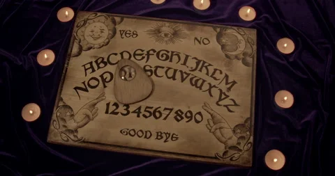 Ouija Goes Crazy Stock Footage 164895222