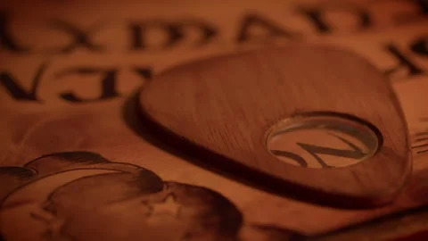 Ouija Pointer Says No Video stock 282371949