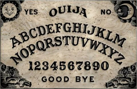Ouija table Stock Illustration