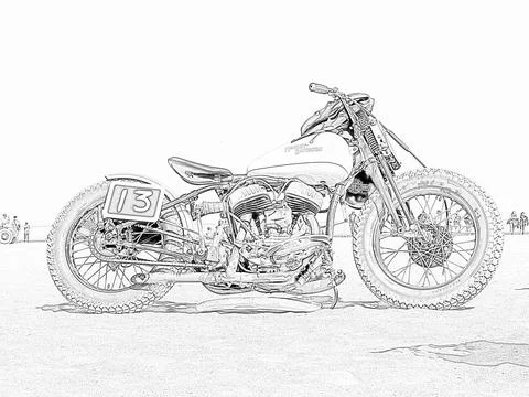 Harley Davidson Stock Illustrations – 1,258 Harley Davidson Stock
