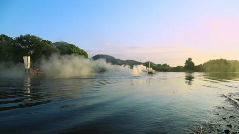Oujiang River Stockbeeldmateriaal 168000015